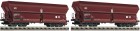 552315 Fleischmann Set of 2 High capacity hopper cars type Falns183